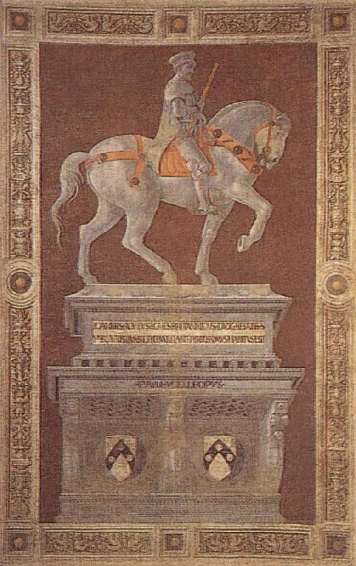 Reiterportrat of John Hawkwood, UCCELLO, Paolo